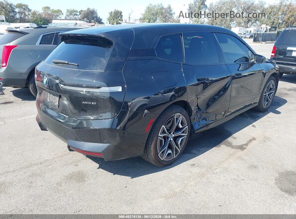 WB523CF06SCT92553 2025 BMW IX Черный Задняя правая четверть