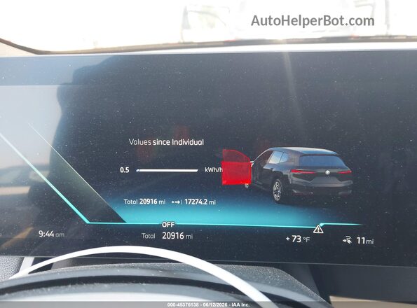 WB523CF06SCT92553 2025 BMW IX Черный Вид задних сидений