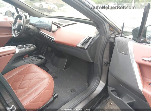 WB523CF06SCU18407 2025 BMW IX Black Front interior view