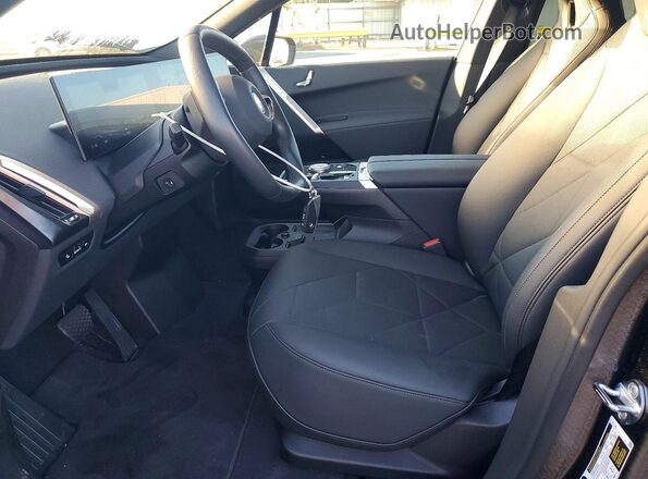 WB523CF07SCS50339 2025 BMW IX Black Front interior view
