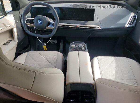 WB523CF08RCR09278 2024 BMW IX Black Widok deski rozdzielczej