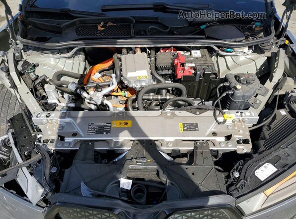 WB523CF08SCT44004 2025 BMW IX Gray ძრავის განყოფილების ხედი
