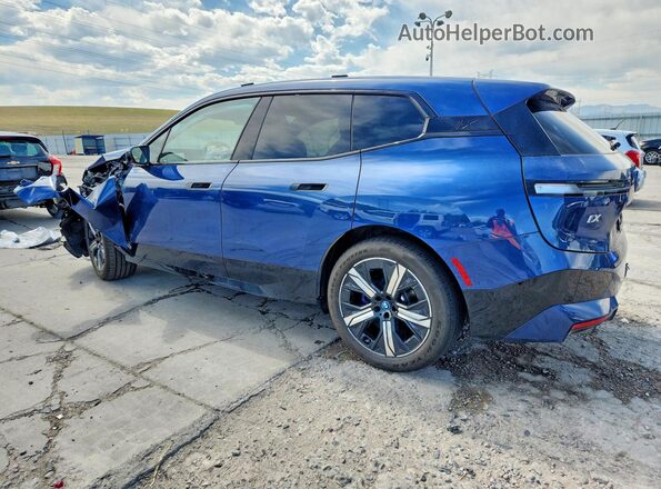 WB523CF08SCU58827 2025 BMW IX Синий Задняя левая четверть