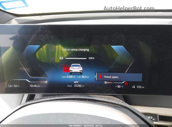 WB523CF0XPCM24038 2023 BMW IX White Հետևի նստատեղերի տեսք