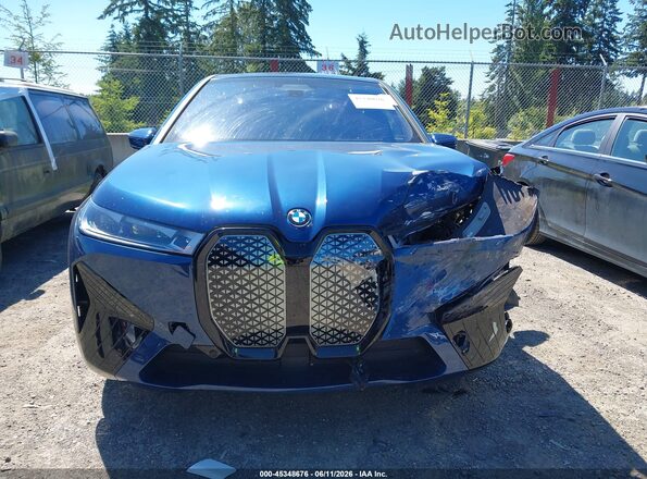 WB533CF03PCM07831 2023 BMW IX Blue Widok zestawu wskaźników