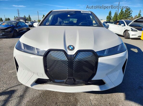 WB543CF04TCV02588 2026 BMW IX White Front view