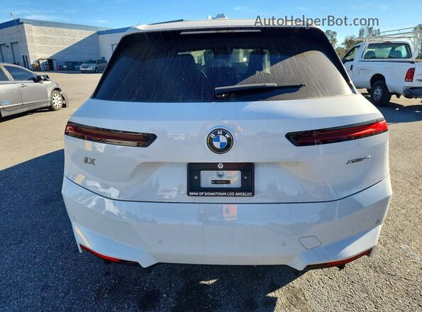 WB543CF04TCV02588 2026 BMW IX White Rear view
