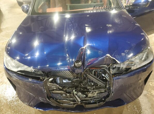WB543CF04TCV95306 2026 BMW IX Синий Вид наклейки с VIN-кодом