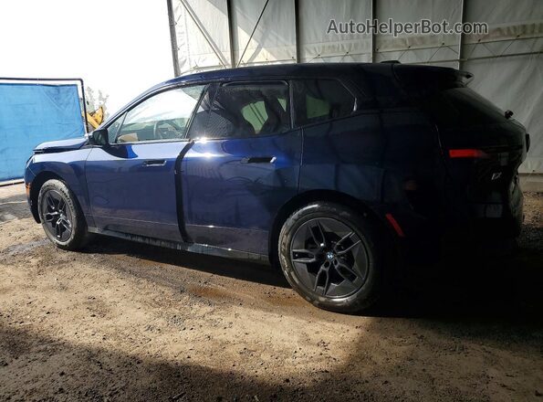 WB543CF04TCV95306 2026 BMW IX Синий Задняя левая четверть