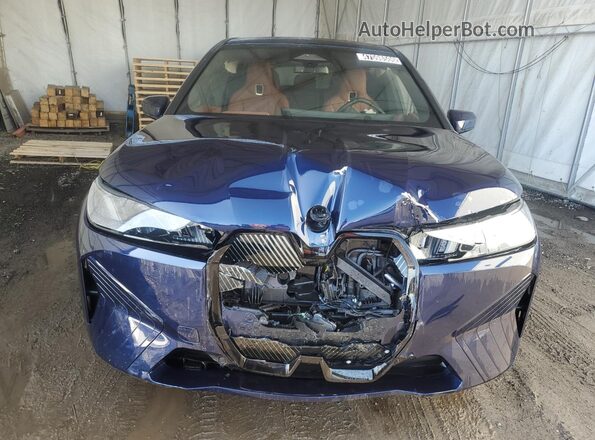 WB543CF04TCV95306 2026 BMW IX Синий Панорамный вид салона 360°