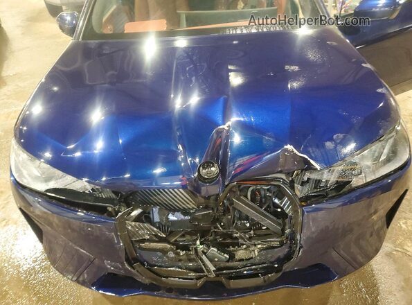 WB543CF04TCV95306 2026 BMW IX Синий Вид задней части салона