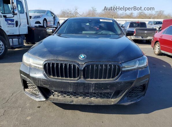 WBA13AG01PCM05474 2023 BMW 5 SERIES Black Դիմացի տեսք