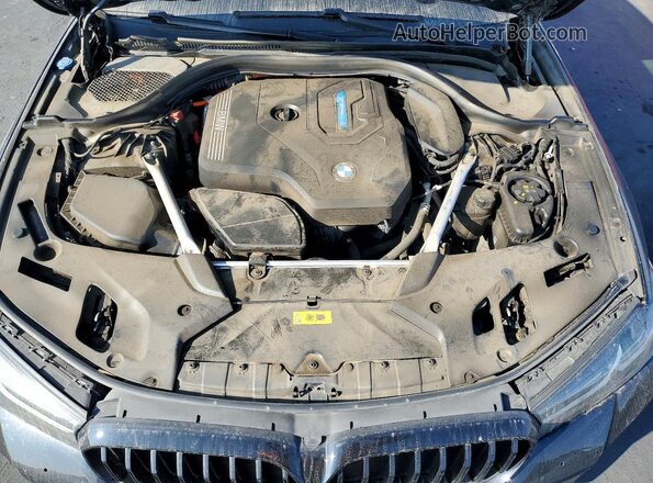 WBA13AG01PCM05474 2023 BMW 5 SERIES Black Սալոնի հետևի տեսք