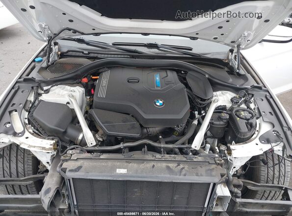 WBA13AG08PCM25608 2023 BMW 5 SERIES White Widok z tyłu