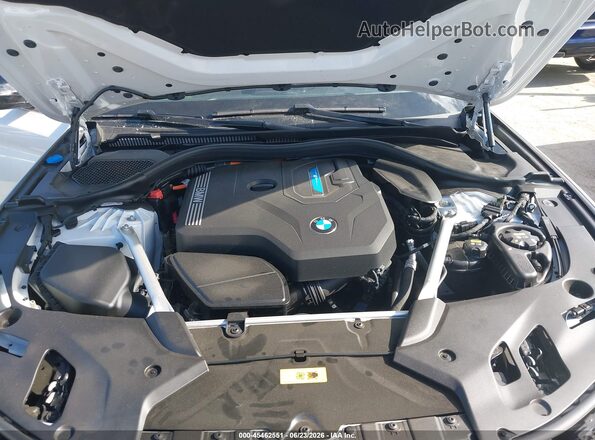 WBA13AG09PCL38347 2023 BMW 5 SERIES White უკანა ხედი
