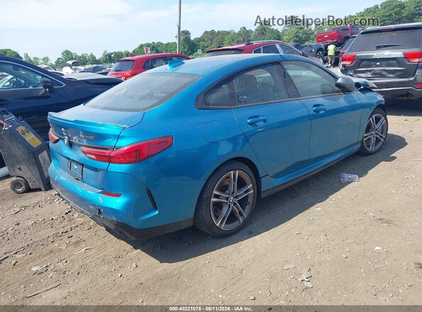 WBA13AL04M7H37745 2021 BMW M2 Зеленый Задняя правая четверть
