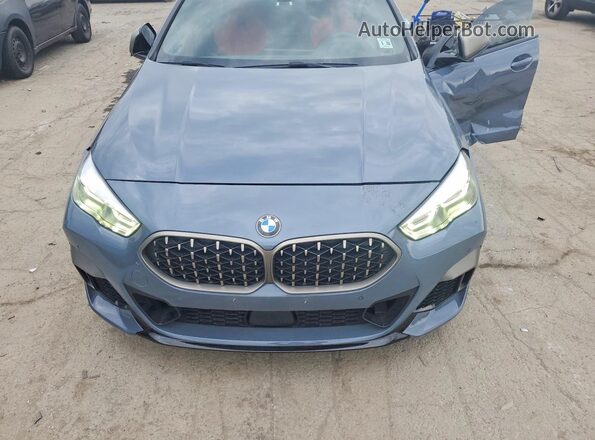 WBA13AL06R7R74158 2024 BMW M2 Blue Вид задньої частини салону