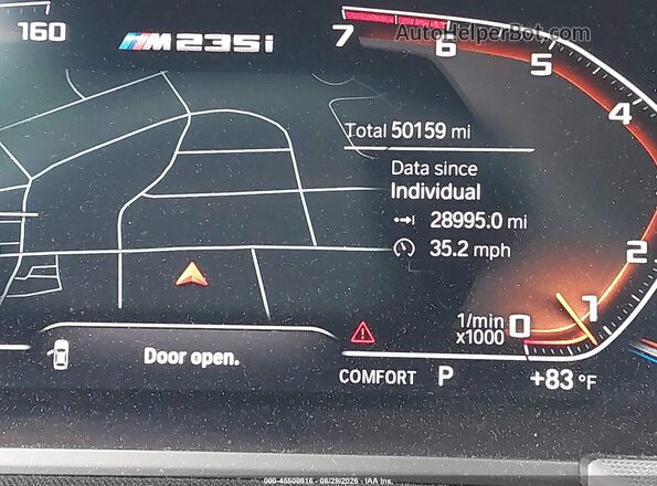 WBA13AL08L7F61037 2020 BMW M2 Black 