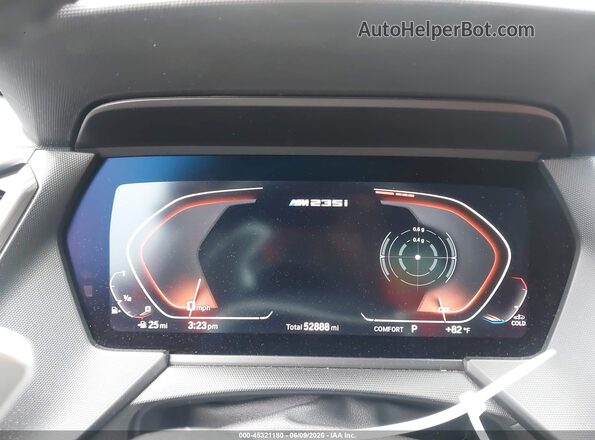 WBA13AL09M7H07706 2021 BMW M2 Gray Հետևի նստատեղերի տեսք