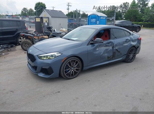 WBA13AL09M7H07706 2021 BMW M2 Gray Առջևի ձախ երեք քառորդ տեսարան