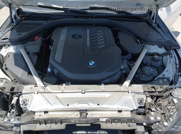 WBA13AR01MCG27461 2021 BMW M4 White უკანა ხედი