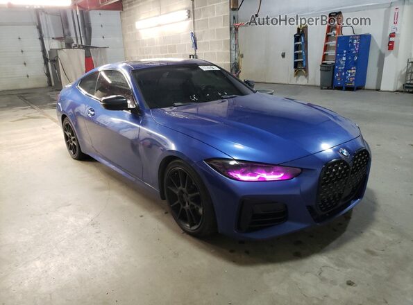 WBA13AR03MCG06661 2021 BMW M4 Blue 