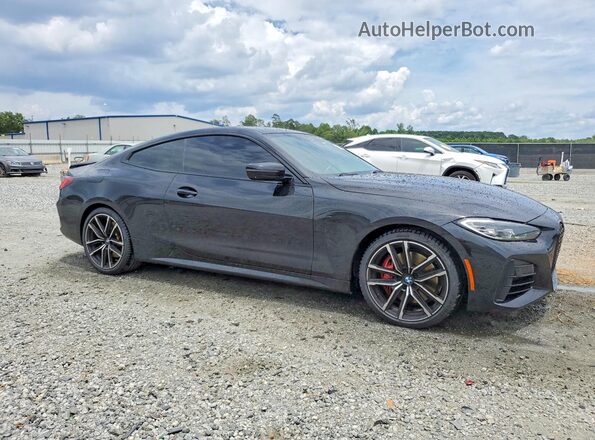 WBA13AR04MCF77185 2021 BMW M4 Charcoal Front right