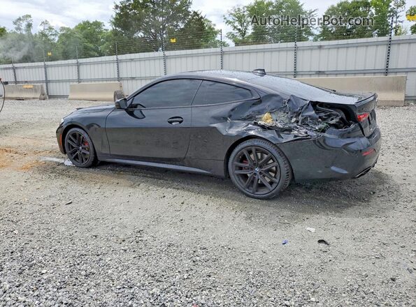 WBA13AR04MCF77185 2021 BMW M4 Charcoal Rear left