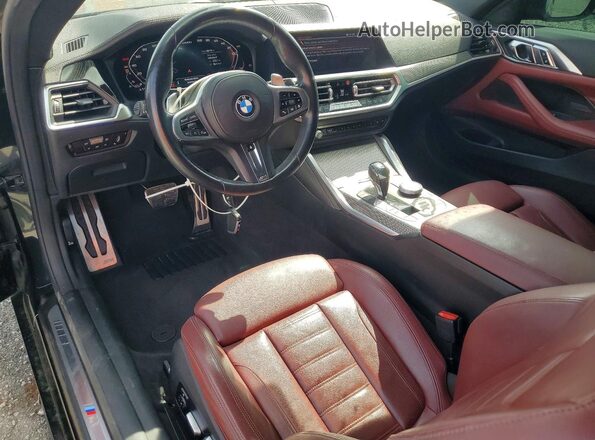 WBA13AR04MCF77185 2021 BMW M4 Charcoal Dashboard view
