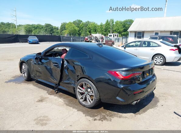 WBA13AR0XMCF78387 2021 BMW M4 Black უკანა მარცხენა