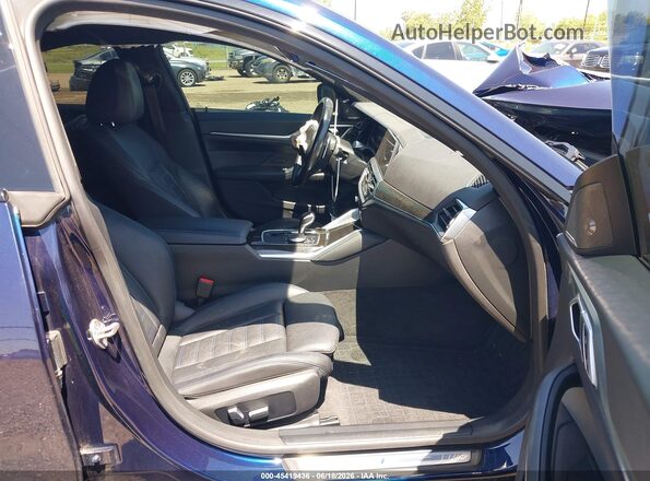 WBA13AW00NFM55294 2022 BMW OTHER Blue Widok wnętrza z przodu