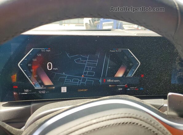 WBA13AW04RFR22612 2024 BMW M4 Gray Widok zestawu wskaźników