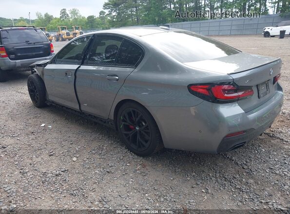 WBA13BJ03PCN10290 2023 BMW 5 SERIES Серый Задняя левая четверть