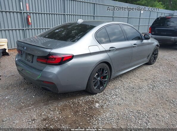 WBA13BJ03PCN10290 2023 BMW 5 SERIES Серый Задняя правая четверть