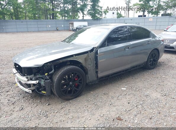 WBA13BJ03PCN10290 2023 BMW 5 SERIES Серый Передняя левая четверть