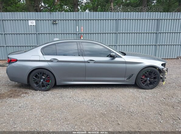 WBA13BJ03PCN10290 2023 BMW 5 SERIES Серый Панорамный вид салона 360°