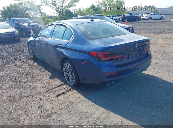 WBA13BJ05PCM01555 2023 BMW 5 SERIES Blue Հետևի ձախ