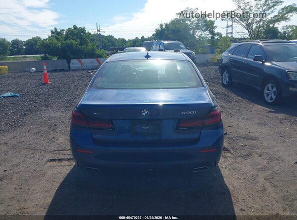 WBA13BJ05PCM01555 2023 BMW 5 SERIES Blue 