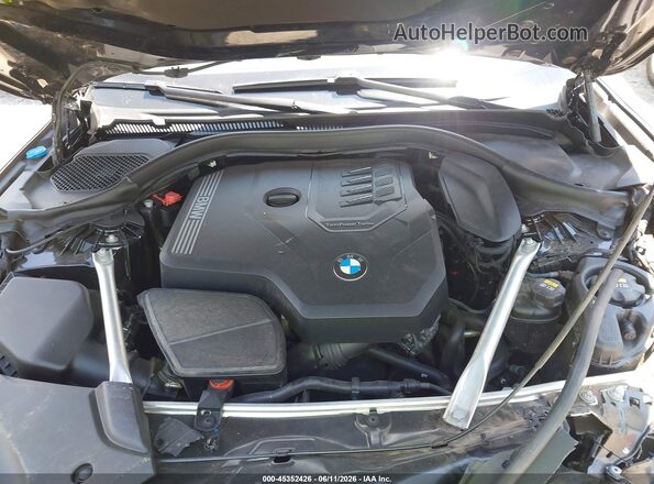 WBA13BJ06MCF89629 2021 BMW 5 SERIES Black Հետևի տեսք