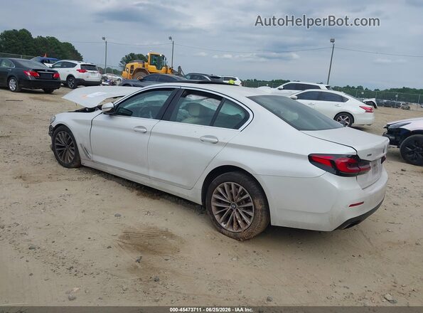 WBA13BJ06MWX34860 2021 BMW 5 SERIES Белый Задняя левая четверть