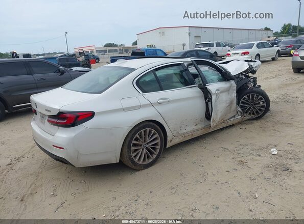 WBA13BJ06MWX34860 2021 BMW 5 SERIES Белый Задняя правая четверть