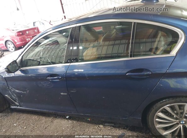 WBA13BJ08NCK29664 2022 BMW 5 SERIES Blue სალონის 360-გრადუსიანი ხედი