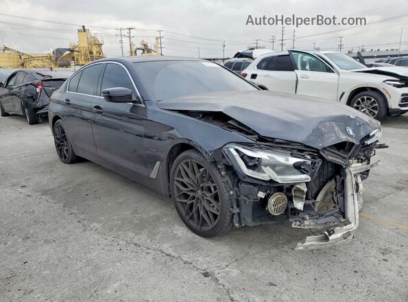 WBA13BJ09MCF96154 2021 BMW 5 SERIES Black Առջևի աջ