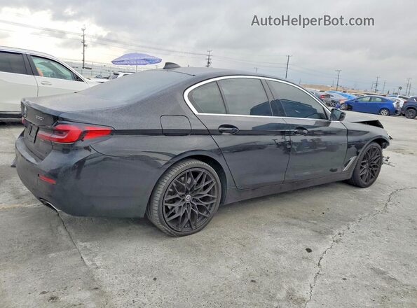 WBA13BJ09MCF96154 2021 BMW 5 SERIES Black Հետևի աջ