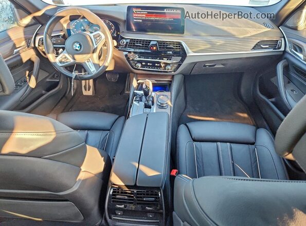 WBA13BK00PCM25650 2023 BMW M5 Blue Вид панелі приладів