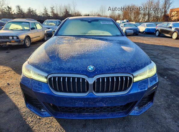 WBA13BK00PCM25650 2023 BMW M5 Blue Вид спереду
