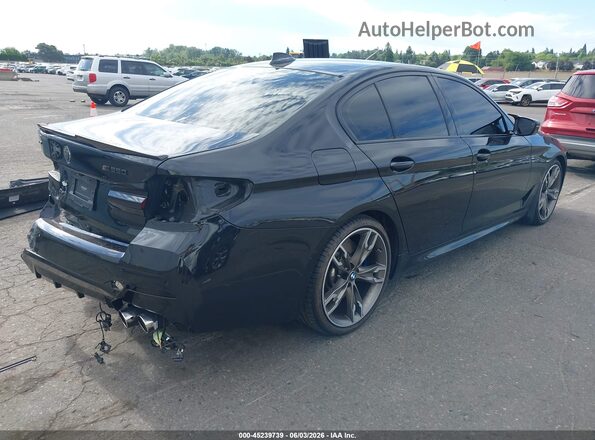 WBA13BK01MCF15677 2021 BMW 5 SERIES Black Задня права чверть