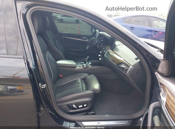 WBA13BK01MCF15677 2021 BMW 5 SERIES Black Вид салону спереду