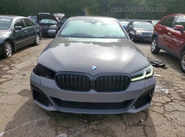 WBA13BK03MCF11162 2021 BMW M5 Gray Widok z przodu