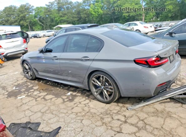 WBA13BK03MCF11162 2021 BMW M5 Gray Tył lewy